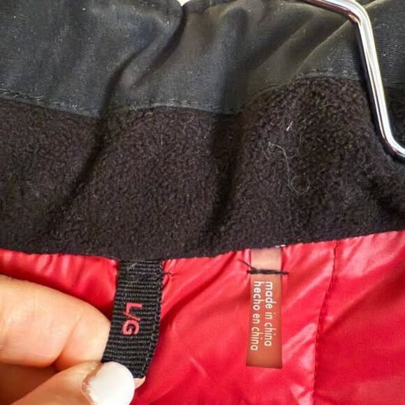 Andrew Marc Women's Black Parka Coat With Fur Hoodie Size Large L - Picture 5 of 10